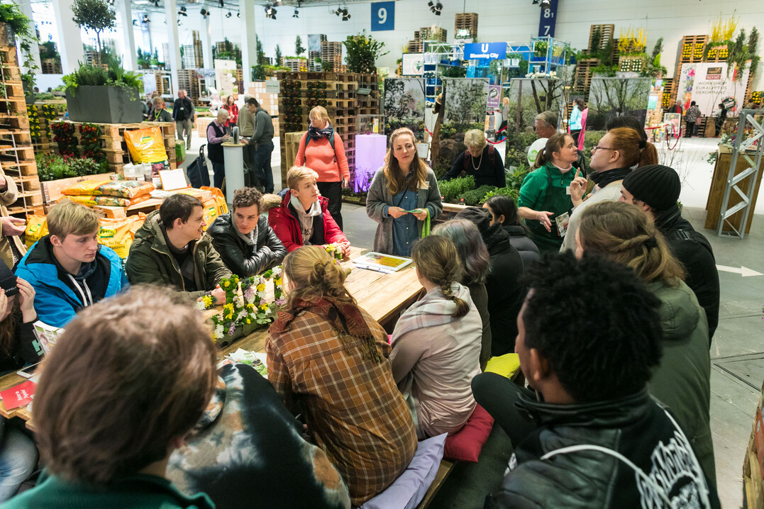 Im Rahmen der IGW nehmen mehr als 500 Schülerinnen und Schüler der Klassenstufen 7 bis 13 an den spannnenden Workshops des ZVG teil.